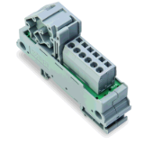 830-800/000-302/000-006 - Potential distribution module, 1 potential, with 1 input clamping point, Conductor cross-section up to 16 mm², with 6 output clamping points, Conductor cross-section up to 2.5 mm²