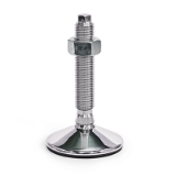GN 17 Leveling Feet, Stainless Steel AISI 304, FDA compliant