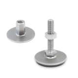 GN 41 Leveling Feet, Stainless Steel