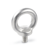 DIN 580 Lifting Eye Bolts, Stainless Steel A2