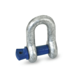 GN 584 Shackles, Heat-Treated Steel, Straight Version