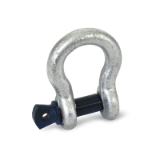 GN 585 Shackles, Heat-Treated Steel, Cranked Version