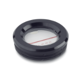 GN 545.2 Oil Sight Glasses, Plastic, without Thread