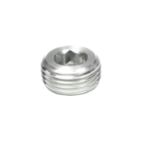 DIN 906 Threaded Plugs with Conical Thread, Stainless Steel