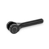 GN 9027 - Spiral Cam Lever, Steel, Type A without contact plate