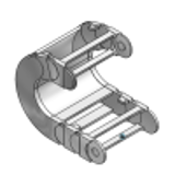 Series 5150 - Crossbars every 2nd link (crossbars removable along the inner and outer radius)