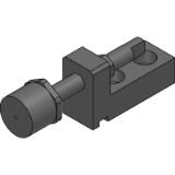 NLSPN-U - Stoppers for Linear Guideways - Compact type - for Positioning with Fine Threaded Hole - with Stopper Bolt with Urethane