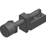 NLSPNS-U - Stoppers for Linear Guideways - Compact type - for Positioning with Fine Threaded Hole - with Stopper Bolt with Urethane