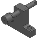 NLSCN-U - Stoppers for Linear Guideways - for use with Base - for Positioning with Fine Threaded Hole - with Stopper Bolt with Urethane