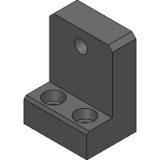 NLSDN - Stoppers for Linear Guideways - for use with Base - for Positioning with Fine Threaded Hole