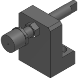 NLSDN-U - Stoppers for Linear Guideways - for use with Base - for Positioning with Fine Threaded Hole - with Stopper Bolt with Urethane
