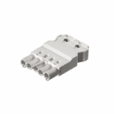 GST18i5S S1 ZR1 - Male connector with strain relief