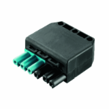 GST18I6S B1NZR1V SWPB - Female connector with strain relief
